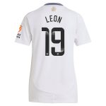 Aston Villa aston villa wsl away shirt 2024-25 – womens with leon 19 printing Kits - Official Football Shirts & Training Gear
