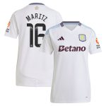 Aston Villa aston villa wsl away shirt 2024-25 – womens with maritz 16 printing Kits - Official Football Shirts & Training Gear